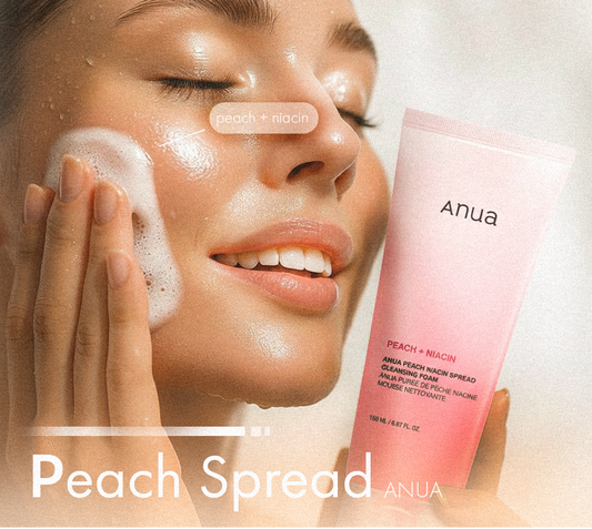 Anua Peach Niacin Spread Cleansing Foam 150ml