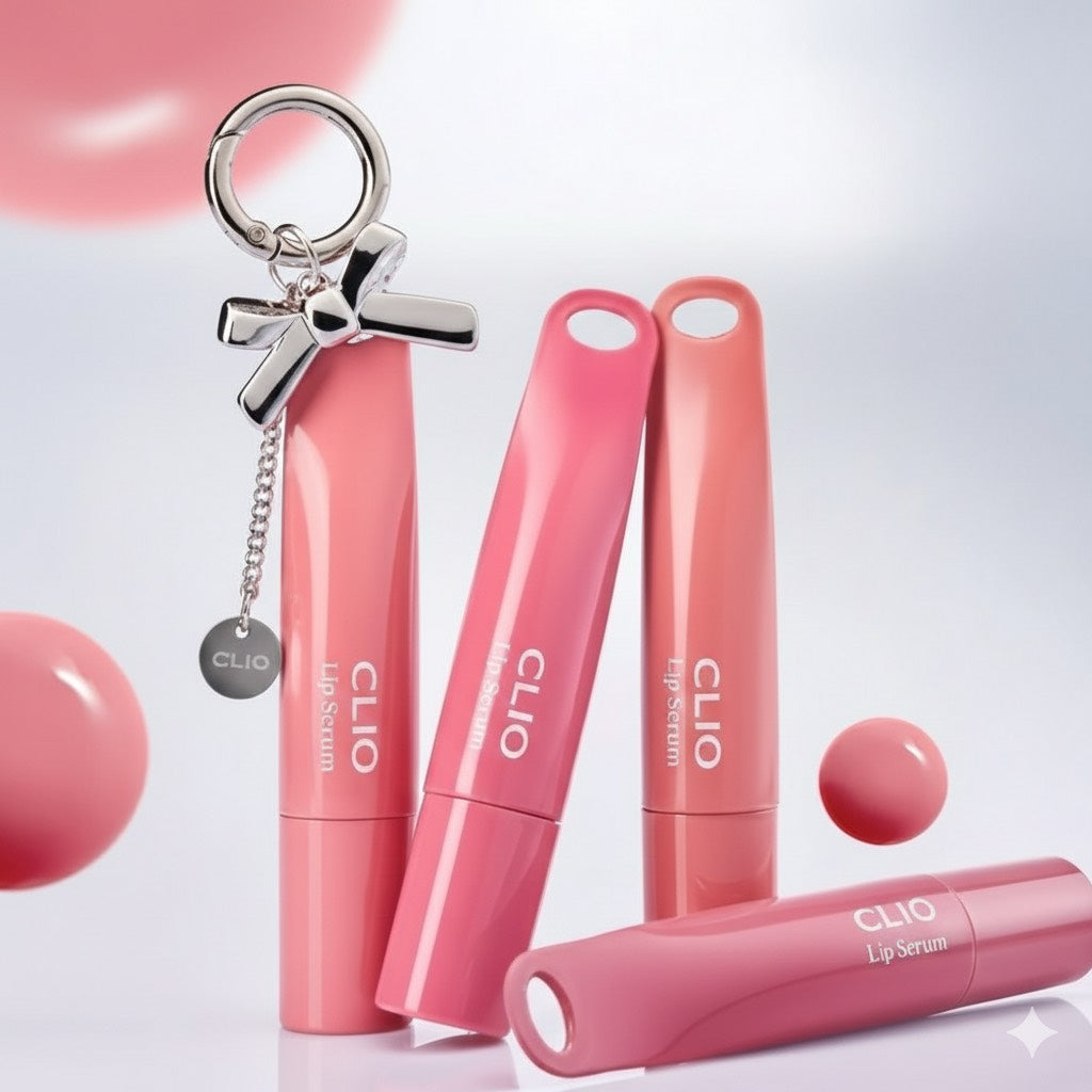 Clio Glaze Lip Serum Keyring 8g (4colors)